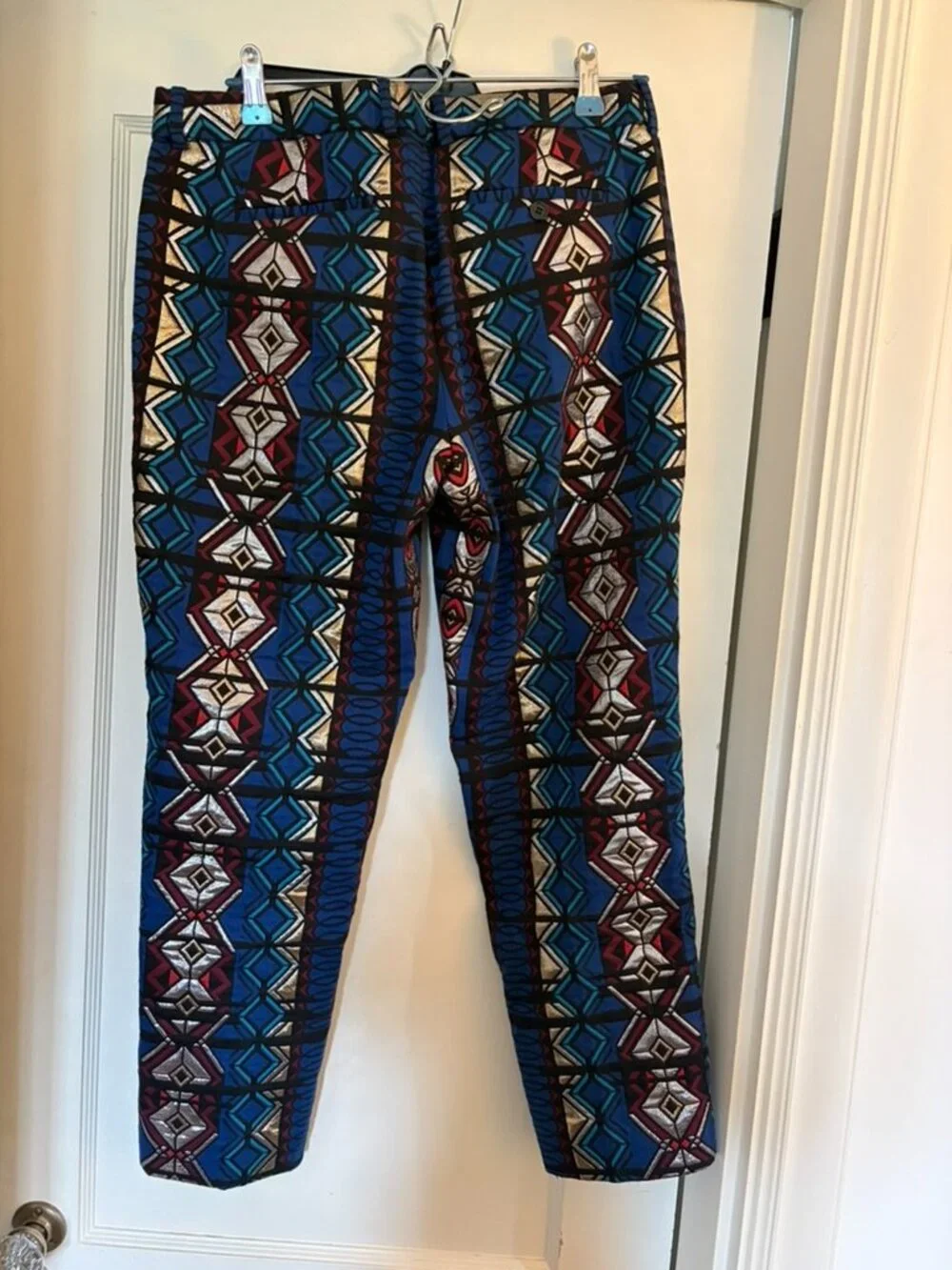 J Crew Maddie Pants 6 Brocade Gorg Cool Party Holiday HTF Rare